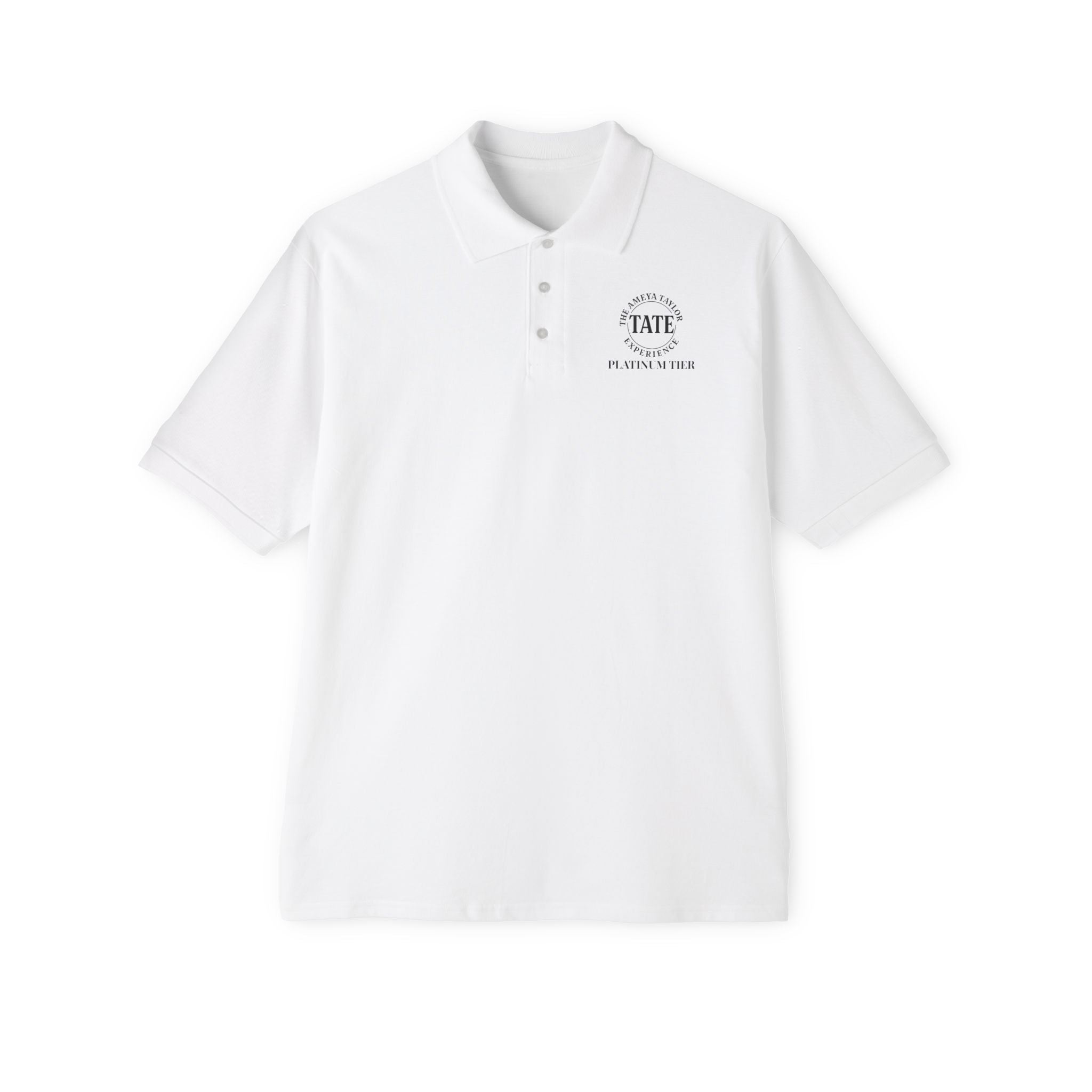Platinum tier men's polo
the ameya taylor experience subscription tier poloPlatinum tier men's polo
the ameya taylor experience subscription tier polo
